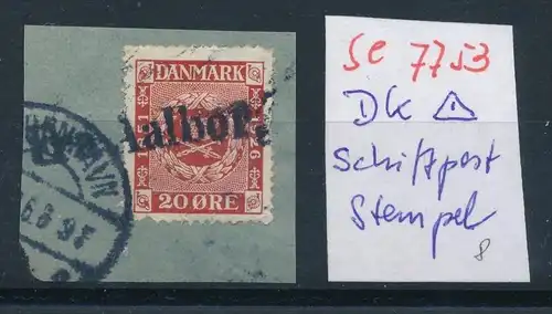 DK-Schiff Post Stempel....( se7753 ) siehe scan !