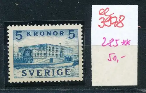 Schweden  Nr. 285     **    (ee3978  ) aus Auflösung einer Spezial Sammlung