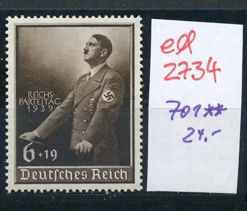 D.-Reich Nr. 701   **   (ed2734  ) siehe scan