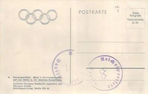 Olympiade   - alte Karte  .. ( k9536  ) siehe scan