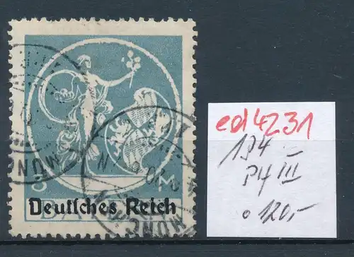 D.-Reich Nr. 134 III  o    (ed4231  ) siehe scan