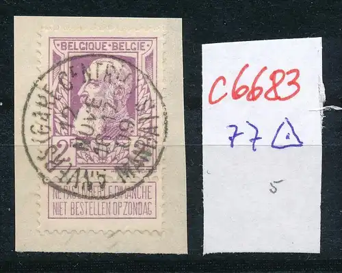 Belgien nettes Briefstück  ( c 6683 ) -siehe Bild
