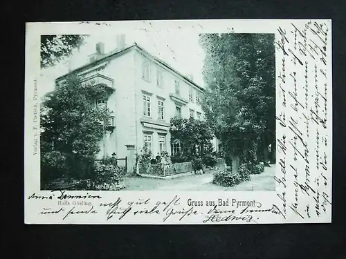 BAD PYRMONT - Haus GÖSLING Personen - 1900