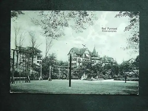 BAD PYRMONT - Kinderspielplatz Kinder  - 1919
