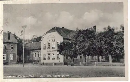 TAMBACH-DIETHARZ Thür. Gotha - Hotel SPLITTERGRUND - 1960