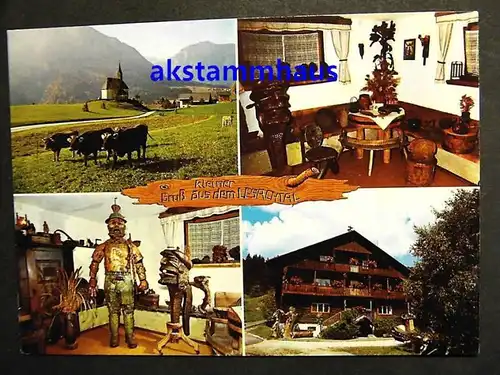 ST. JAKOB Lesachtal - Haus Adam VALTINER - Holzskulpturen Holzschnitzerei