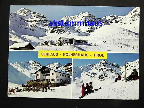 SERFAUS Oberinntal - KÖLNERHAUS im Winter