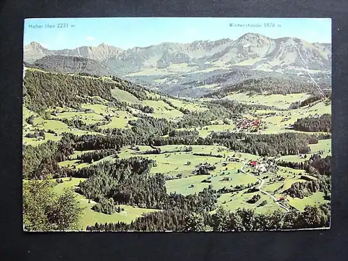 KRUMBACH Bregenzer Wald Bregenz Vorarlberg - Talblick 1978