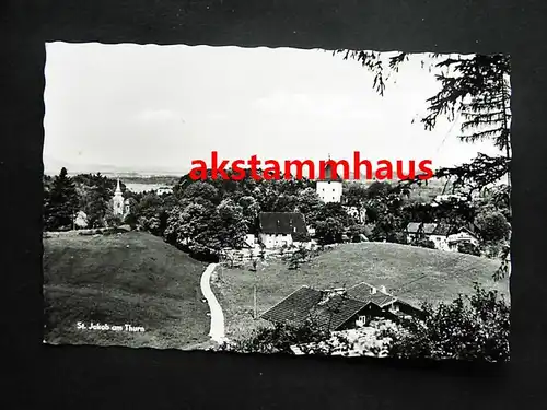 ST. JAKOB AM THURN Puch Hallein Tennengau Salzburg - Foto-AK - Ortspartie - 1970