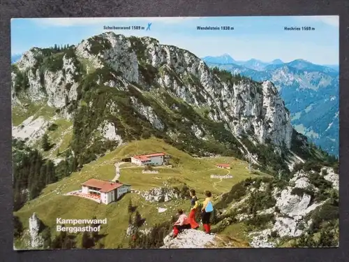ASCHAU Chiemgau Rosenheim - Berggasthof KAMPENWAND Seilbahn Station