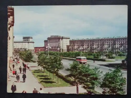 AUTOBUS - Russland Russia - Leningard -  Statschki Prospekt - ca. 1964