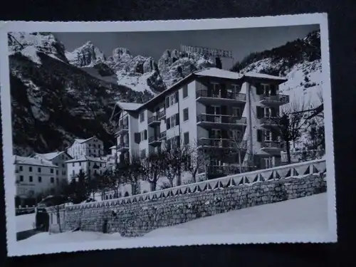 MOLVENO Trient Trentino Südtirol - Foto-AK - Hotel BELVEDERE i. Winter