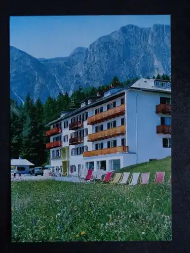 PEDRACES Abtei Pulstertal Bozen Südtirol - Foto-AK - Hotel SERENA LKW
