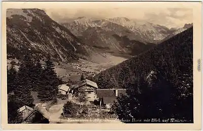 Hinterstein / Allgäu Berggasthaus Horn Bad Hindelang b Sonthofen 1932
