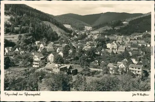 Ansichtskarte Sitzendorf Panorama-Ansicht 1932