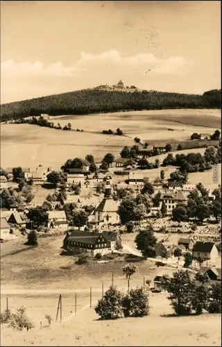 Ansichtskarte Seiffen (Erzgebirge) Blick auf die Stadt 1963