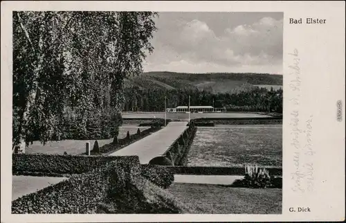 Ansichtskarte Bad Elster Stadion 1952