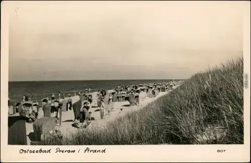 Ansichtskarte Prerow Strand 1956