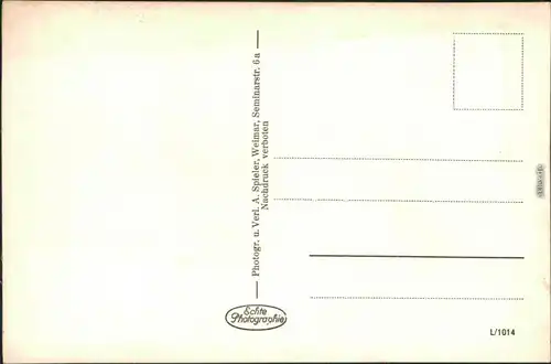 Ansichtskarte Weimar Goethe Museum am Frauenplan 1930