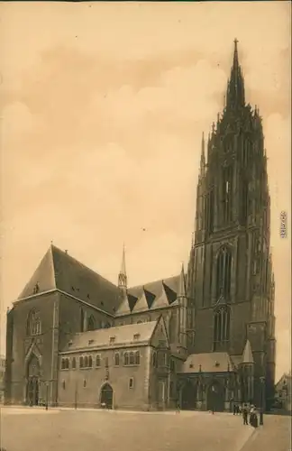 Ansichtskarte Frankfurt am Main Der Kaiser-Dom 1918