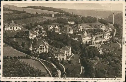 Ansichtskarte Bad Gottleuba-Bad Gottleuba-Berggießhübel Heilstätten 1928