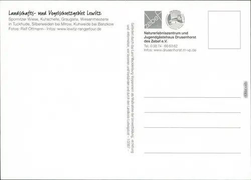 Ansichtskarte Lewitz Naturschutzgebiet 2007