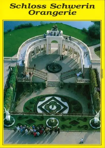 Ansichtskarte Schwerin Schweriner Schloss - Orangerie 2000