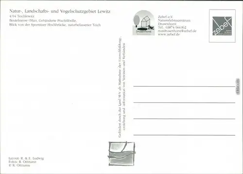 Lewitz Naturschutzgebiet - Teichlewitz, Beutelmeise, Libelle 2005