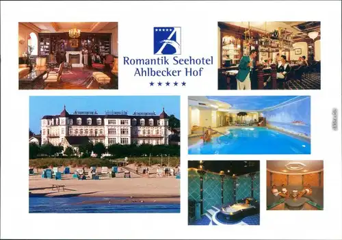 Ansichtskarte Heringsdorf Usedom Seetel Hotel "Pommersche Hof" 2005
