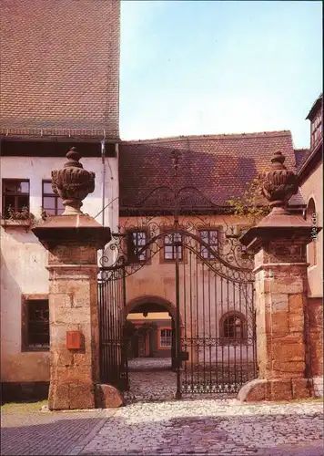 Ansichtskarte Weimar Wittums-Palais - Haupteingang 1977