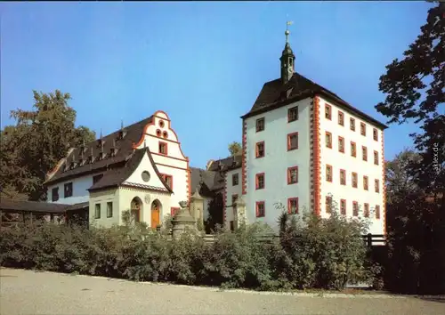 Ansichtskarte Großkochberg Schloss Kochberg mit Liebhabertheater 1977