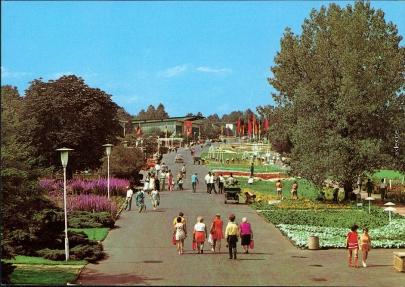 Erfurt Internationale Gartenbauausstellung der DDR (IGA) Stand