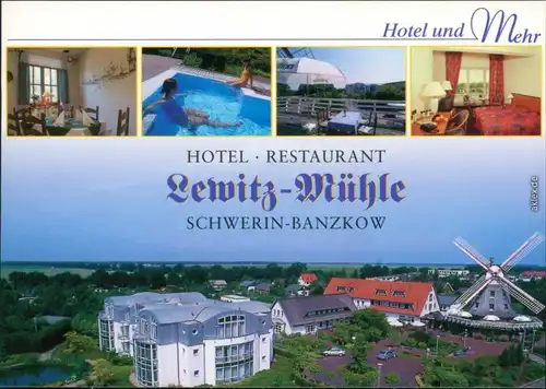 Ansichtskarte Schwerin Hotel & Restaurant Lewitzmühle 2005