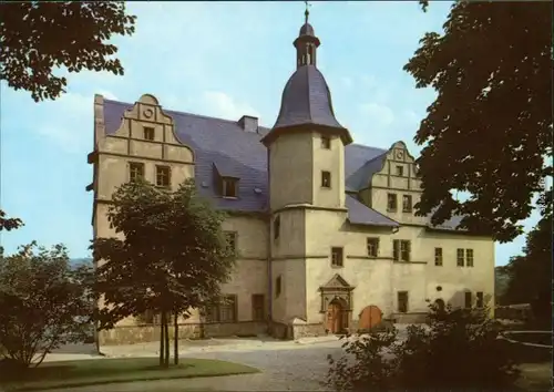 Ansichtskarte Dornburg-Dornburg-Camburg Renaissanceschloß 1980