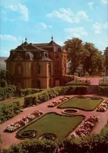 Ansichtskarte Dornburg-Dornburg-Camburg Rokokoschloß 1977