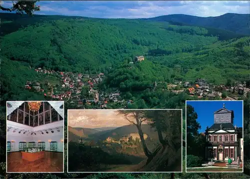 Schwarzburg Panorama, Kaisersaalgebäude, Schloß, Kaisersaal 1995