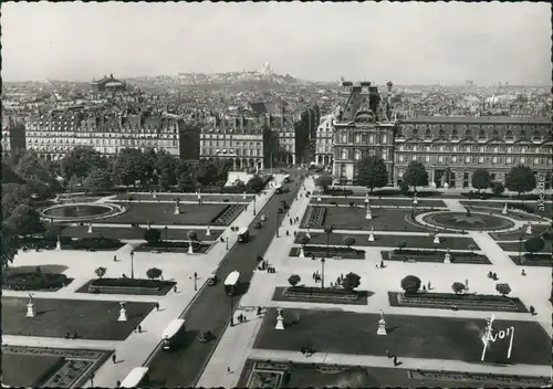 CPA Paris Jardin des Tuileries 1962