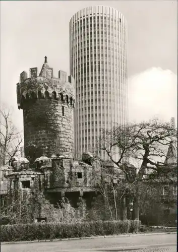 Ansichtskarte Jena Pulverturm mit Stadtbefestigung 1978