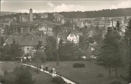 Ansichtskarte Oberhof (Thüringen) Teilansicht 1957