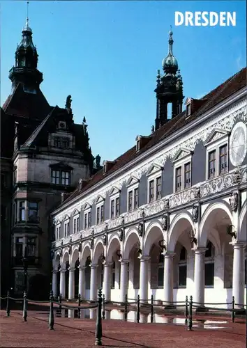 Innere Altstadt-Dresden Dresdner Residenzschloss / Königliches Schloss - Arkaden 2000