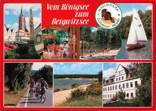 Bergwitz Kemberg, Campingplatz Königsee, Bergwitzsee, Jugendherberge Radis 1997