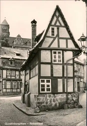 Ansichtskarte Quedlinburg Finkenherd 1976