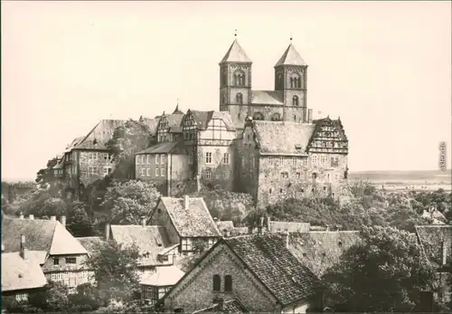Ansichtskarte Quedlinburg Stiftskirche St. Servatius Dom 1976