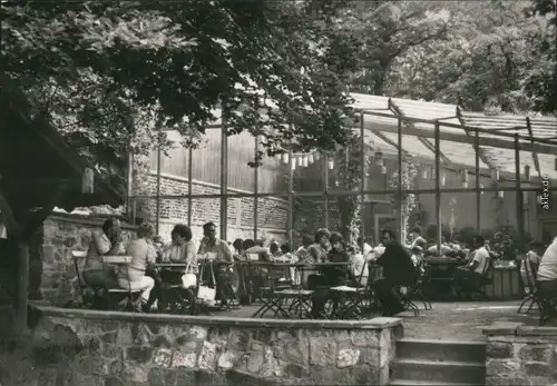 Ansichtskarte Blankenburg (Harz) Gaststätte "Großvater" 1984