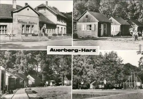 Auerberg-Stolberg (Harz) Ferienlager Auerberg mit Gaststätte 1980