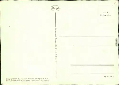  Fischer, Liedansichtskarte "Das kann doch einen Seemann nicht erschüttern" 1935