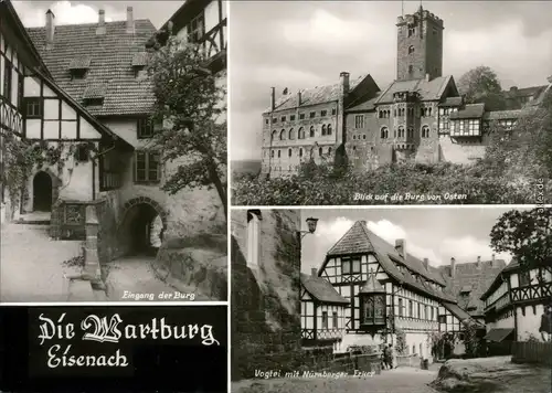 Ansichtskarte Eisenach Wartburg MB 1977