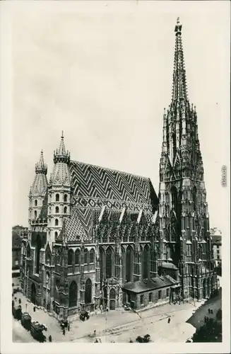 Ansichtskarte Wien Stephansdom 1926