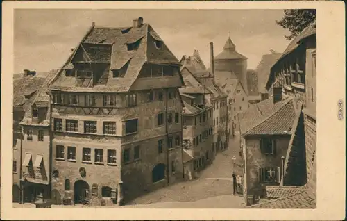 Ansichtskarte Nürnberg Albrecht-Dürer-Haus 1922