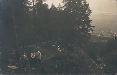Ansichtskarte  Sport - Bergsport - Wanderer in den Bergen 1912
